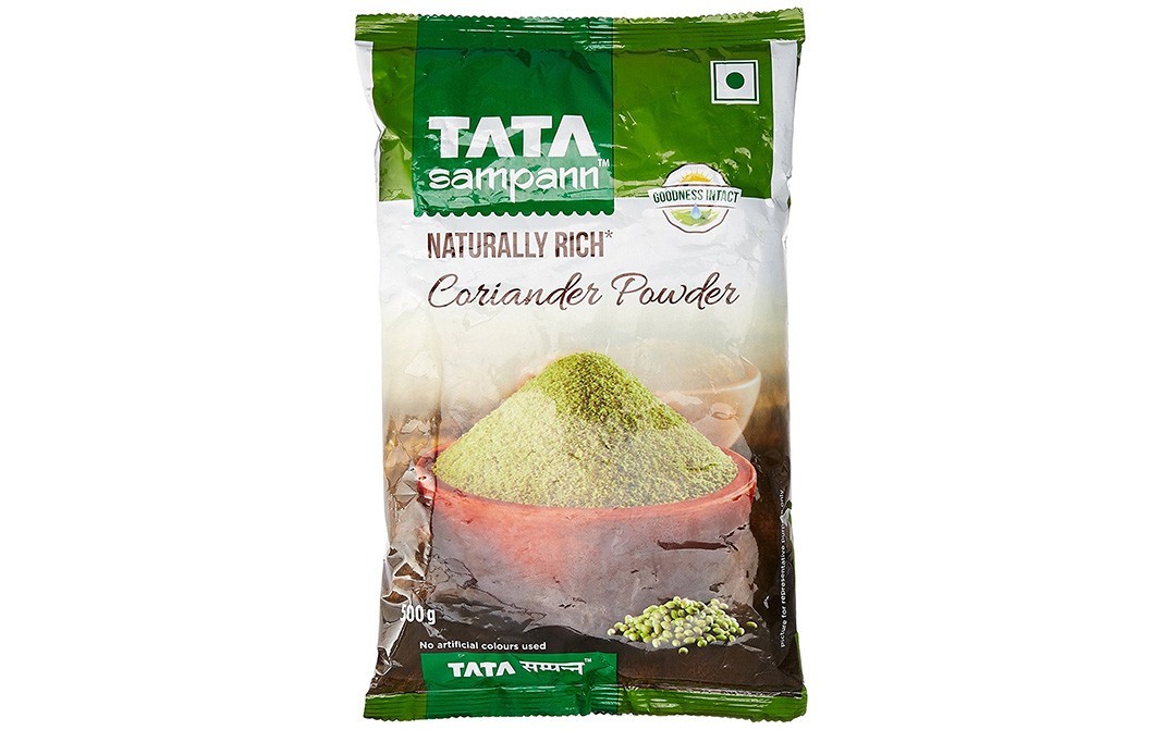 Tata Sampann Naturally Rich Coriander Powder   Pack  500 grams
